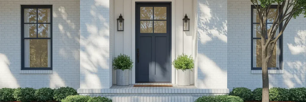 Home with a Secure and Stylish Exterior Door Tomball, TX